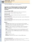 Cover page: Aggregate cost of mammography screening in the United States: comparison of current practice and advocated guidelines.