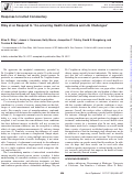 Cover page: Riley et al. Respond to “Co-occurring Health Conditions and Life Challenges”