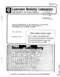 Cover page: REACTION MECHANISMS IN THE RADIOLYSIS OF PEPTIDES, POLYPEPTIDES AND PROTEINS II REACTIONS AT SIDE-CHAIN LOCI IN MODEL SYSTEMS