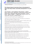 Cover page: The Lifespan Human Connectome Project in Development: A large-scale study of brain connectivity development in 5–21 year olds