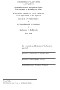 Cover page: Spatial Economic Analysis of Liquor Privatization in Washington State