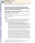 Cover page: Direct Questioning Is More Effective Than Patient-Initiated Report for the Detection of Sexually Transmitted Infections in a Primary Care HIV Clinic in Western Kenya