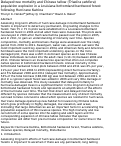 Cover page: Delayed tree mortality and Chinese tallow (Triadica sebifera) population explosion in a Louisiana bottomland hardwood forest following Hurricane Katrina