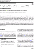 Cover page: Making Meaning of the Impact of Pre-Exposure Prophylaxis (PrEP) on Public Health and Sexual Culture: Narratives of Three Generations of Gay and Bisexual Men