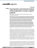 Cover page: Psychometric and network analysis of kinesiophobia in Iranian surgical patients.