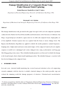Cover page: Damage Identification of a Composite Beam Using  Finite Element Model Updating