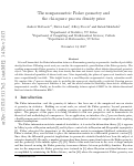 Cover page: The nonparametric Fisher geometry and the chi-square process density prior