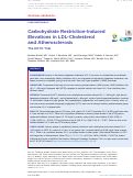 Cover page: Carbohydrate Restriction-Induced Elevations in LDL-Cholesterol and&nbsp;Atherosclerosis: The KETO Trial.