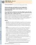 Cover page: Pharmacotherapy and Family-Focused Treatment for Adolescents With Bipolar I and II Disorders: A 2-Year Randomized Trial