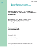 Cover page: THE CO2 ABATEMENT POTENTIAL OF CALIFORNIA'S MID-SIZED COMMERCIAL BUILDINGS