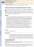 Cover page: Genetic Risk Factors for Perinatal Arterial Ischemic Stroke