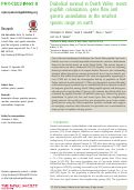 Cover page: Diabolical survival in Death Valley: recent pupfish colonization, gene flow and genetic assimilation in the smallest species range on earth