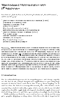 Cover page: Wavelet-based Multiresolution with nth-root-of-2 Subdivision