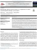 Cover page: Mechanically induced electrical storm as a complication of cardiac resynchronization therapy: A case report.