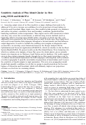 Cover page: Sensitivity Analysis of Pine Island Glacier ice flow using ISSM and DAKOTA