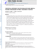 Cover page: Statistical inference for the mean outcome under a possibly non-unique optimal treatment strategy