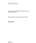 Cover page: Resource Allocation Algorithm for Multi-Vehicle Systems with Non holnomic Constraints