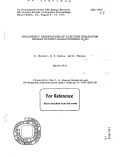 Cover page: PRELIMINARY OBSERVATIONS OF ELECTRON IRRADIATION DAMAGE IN SHORT-RANGE ORDERED Ni.Mo