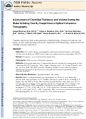 Cover page: Assessment of Choroidal Thickness and Volume during the Water Drinking Test by Swept-Source Optical Coherence Tomography