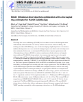 Cover page: ROAD: ROtational direct Aperture optimization with a Decoupled ring-collimator for FLASH radiotherapy