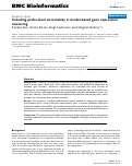 Cover page: Including probe-level uncertainty in model-based gene expression clustering