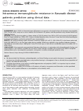 Cover page: Intravenous immunoglobulin resistance in Kawasaki disease patients: prediction using clinical data