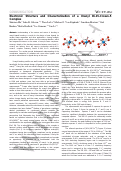 Cover page: Electronic structure and characterization of a uranyl di-15-crown-5 complex with an unprecedented sandwich structure