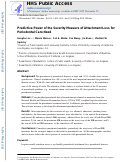 Cover page: Predictive power of the severity measure of attachment loss for periodontal care need.