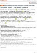 Cover page: A strategy for building and using a human reference pangenome.