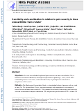 Cover page: Sensitivity and sensitisation in relation to pain severity in knee osteoarthritis: trait or state?