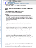 Cover page: Inferior Rectus Transposition: A Novel Procedure for Abducens Palsy