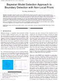 Cover page: Bayesian Model Selection Approach to Multiple Change-Points Detection with Non-Local Prior Distributions