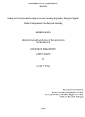 Cover page: Zoning out of Zoom and Zooming In towards Learning Experience Design to Support Online Undergraduate Teaching and Learning