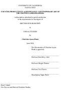 Cover page: Counter-Productivity as Resistance: Contemporary Art of the Filipino Labor Diaspora