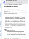 Cover page: Personality and stressor-related affect.