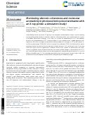 Cover page: Monitoring vibronic coherences and molecular aromaticity in photoexcited cyclooctatetraene with an X-ray probe: a simulation study