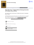 Cover page: New Abox Ams-
              <sup>14</sup>
              C Ages Remove Dating Anomalies At Puritjarra Rock Shelter