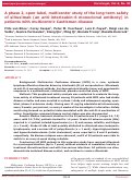 Cover page: A phase 2, open-label, multicenter study of the long-term safety of siltuximab (an anti-interleukin-6 monoclonal antibody) in patients with multicentric Castleman disease