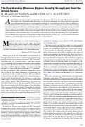 Cover page: The Guardianship Dilemma: Regime Security through and from the Armed Forces