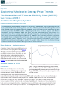 Cover page: Exploring Wholesale Energy Price Trends: The Renewables and Wholesale Electricity Prices (ReWEP) tool, Version 2024.1