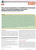 Cover page: The neural mechanisms of mindfulness-based pain relief: a functional magnetic resonance imaging-based review and primer