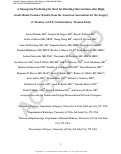 Cover page: A nomogram predicting the need for bleeding interventions after high-grade renal trauma: Results from the American Association for the Surgery of Trauma Multi-institutional Genito-Urinary Trauma Study (MiGUTS).