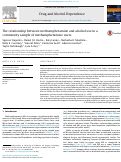 Cover page: The relationship between methamphetamine and alcohol use in a community sample of methamphetamine users