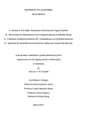 Cover page: A. Studies In The Allylic Substitution Chemistry Of Copper Hydride B. Stereoselective Silylcupration Of Conjugated Alkynes In Micellar Media C. Palladium-Catalyzed Synthesis Of 1,3-Butadienes and [3]-[6]Dendralenes D. Synthesis Of Small Molecule Underwater Adhesives Inspired By Mussels