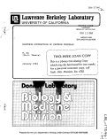 Cover page: ELECTRON DIFFRACTION OF PROTEIN CRYSTALS