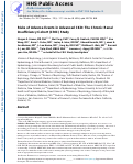 Cover page: Risks of Adverse Events in Advanced CKD: The Chronic Renal Insufficiency Cohort (CRIC) Study