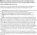 Cover page: Utilization of Independent Individualized Instruction (III) in United States Emergency Medicine Residency Programs: Results of the Council of Emergency Medicine Residency Directors (CORD-EM) III Task Force Survey