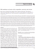 Cover page: NIH workshop on human milk composition: summary and visions.