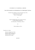 Cover page: Lane Determination and Optimization for Multi-Agent Systems