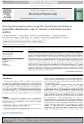 Cover page: Reducing inflammation and rescuing FTD-related behavioral deficits in progranulin-deficient mice with α7 nicotinic acetylcholine receptor agonists